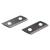 Kyocera 3660027 Old Ryobi Blade Set, 2-Piece Set, Garden Shredder
