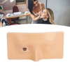 3D Silicone Makeup Practice Face Board with 20ml Cleansing Oil