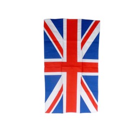 London Souvenir Cotton Tea Towel/Wall Hang with Union Jack Print