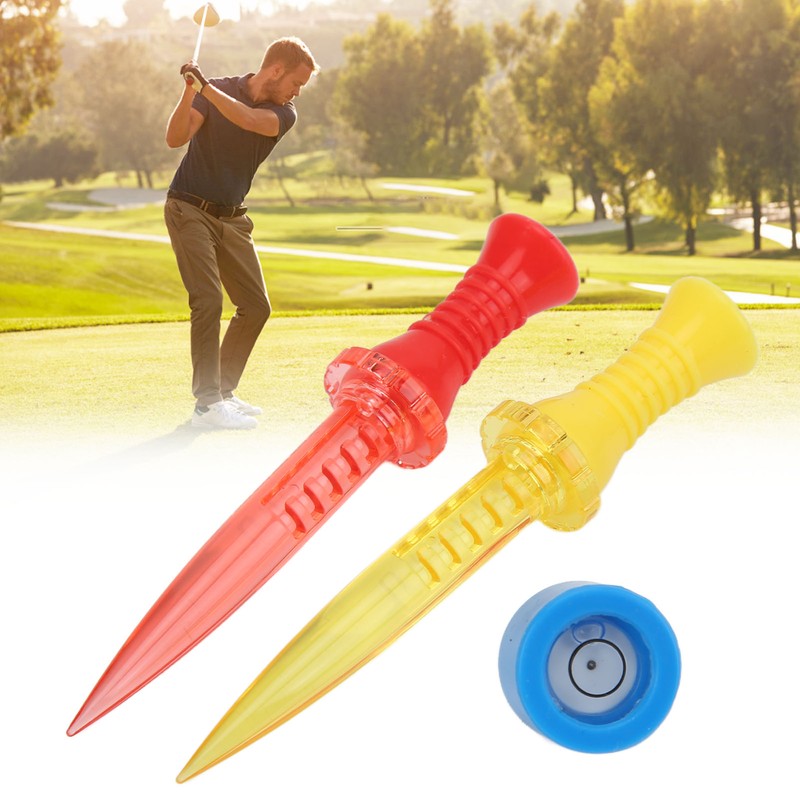 Golf Tee Plastic Magnetic Golf Tee Holder Adjustable Height with