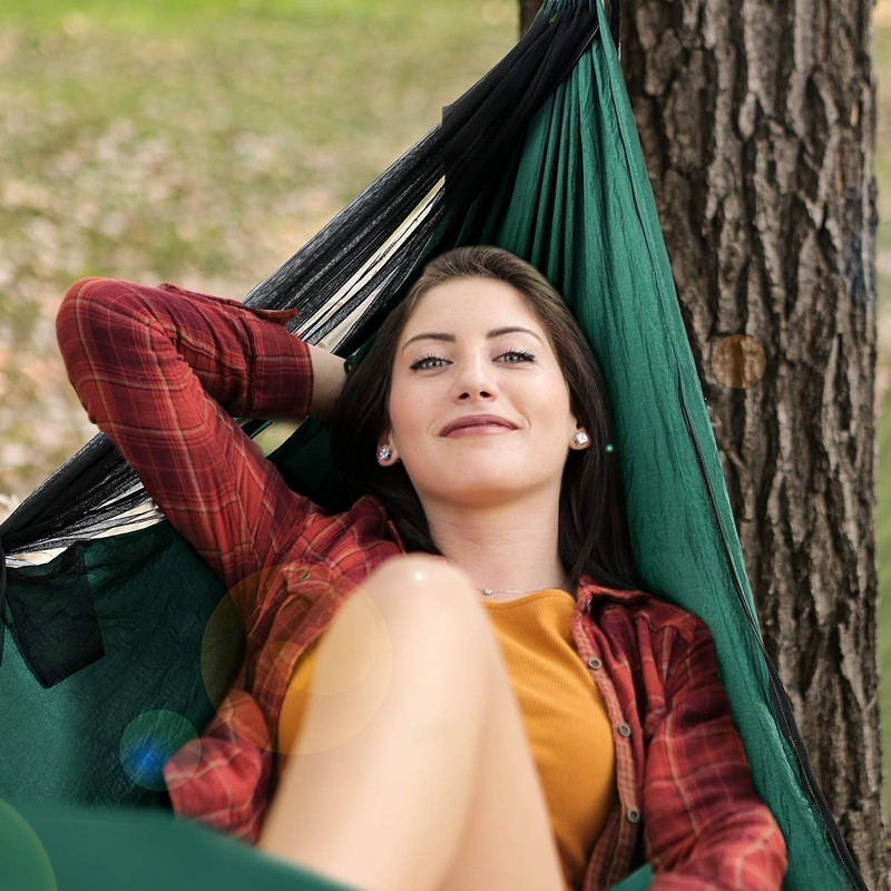 Covacure Camping Hammock - Lightweight Double Hammock, Hold Up to