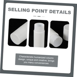 Beavorty 50pcs Portable Lip Balm Tubes Lipstick Storage Containers Empty Lip Gloss Holders for Homemade Cosmetics and Travel Use