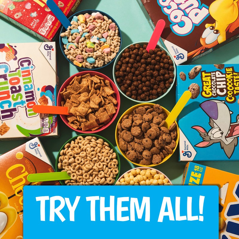 Cocoa Puffs, Chocolatey Breakfast Cereal, Made with Whole Grain, Mega