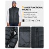 Outdoor Ventures Men's Lightweight Puffer Vest Outerwear Warm Quilted Sleeveless