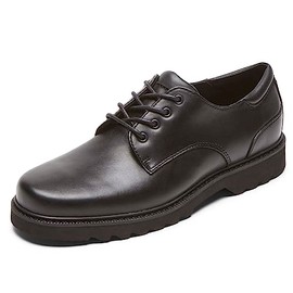 Rockport Men's Northfield Waterproof Oxford, Black, 10.5 Medium