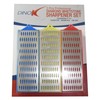 DinoK - Large 6" x 2", 3 pc Diamond Whetstone
