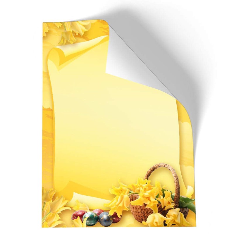Letter Writing Paper Easter [100 Sheets]