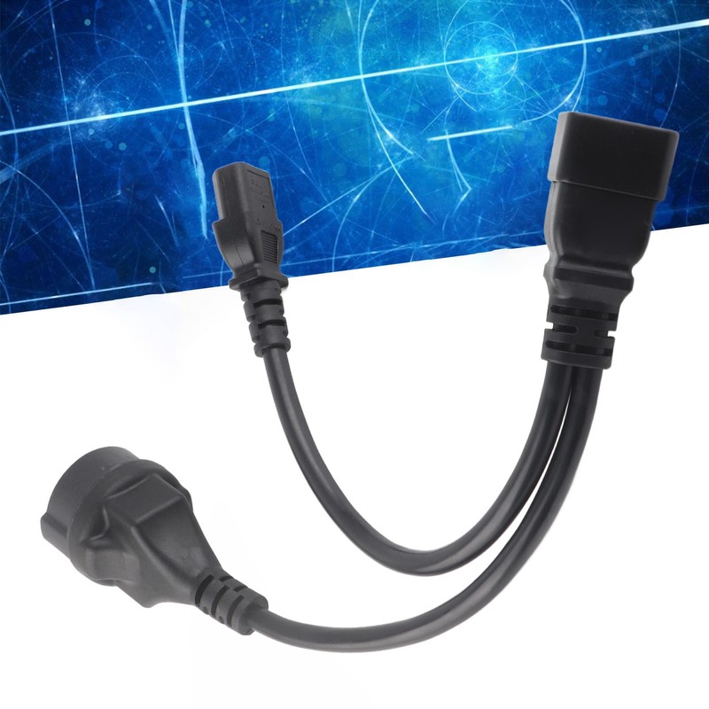 IEC320 C13 to C20 Power Cable One Time Reinforcement 1