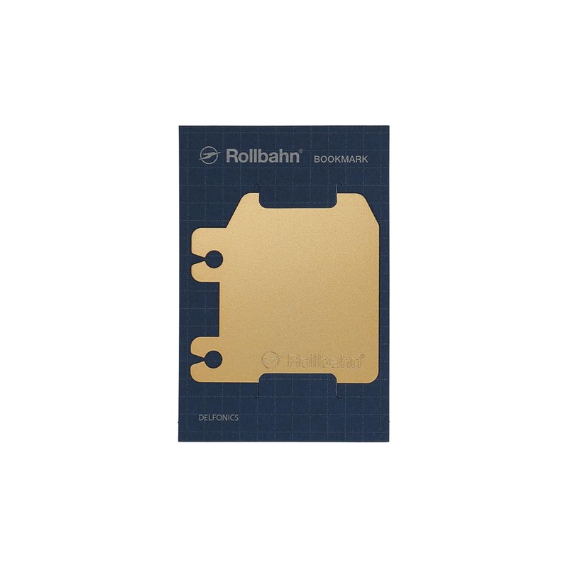 Delphonics Rolburn Metal Bookmark (Silver)