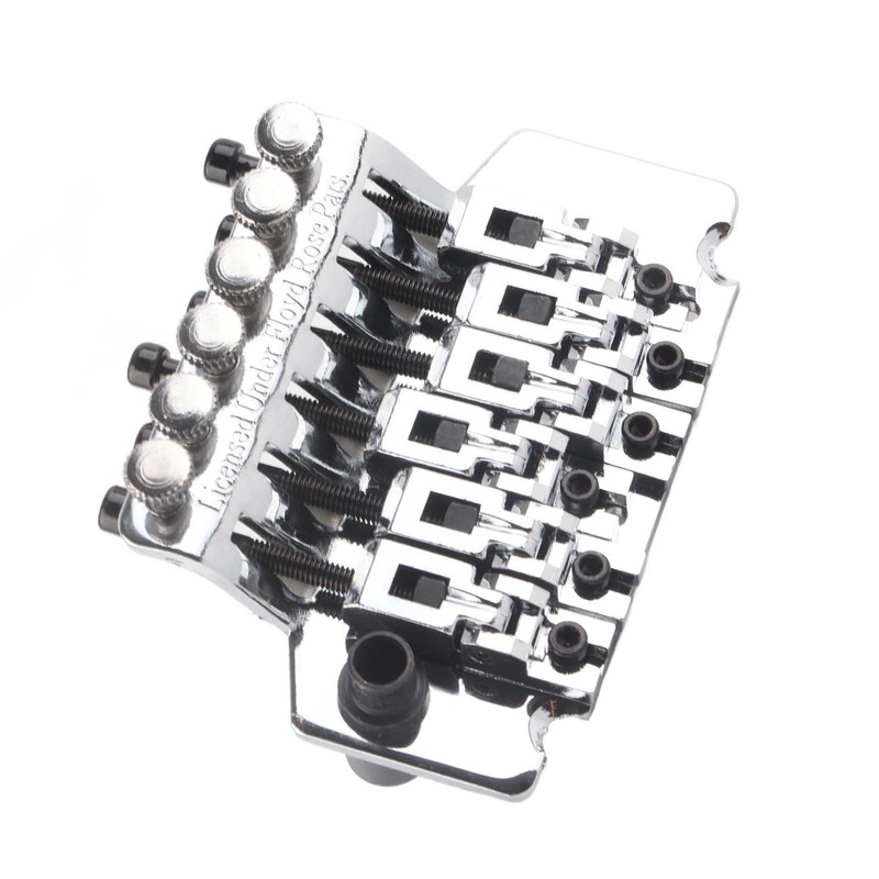 Tremolo Bridge System Double Rocking Spring Stabilizer Device for Electric