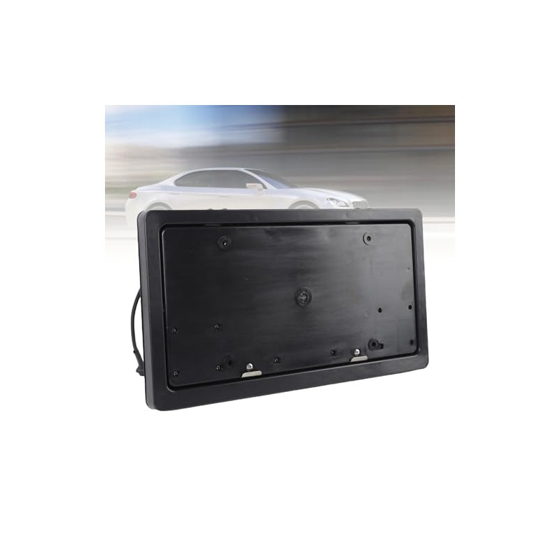 Soporte para Matrícula de Coche, Protector de Cubierta con Tapa