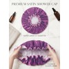 Aquior Mantenga Cabello Seco Gorros Ducha Doble Capa Protección Son