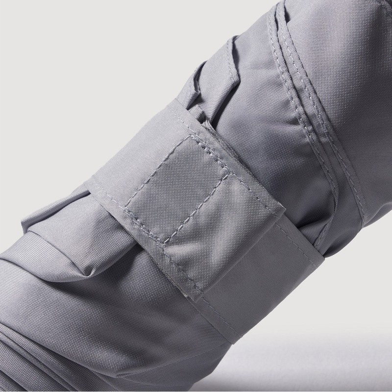 JAJU [JAJU] 5-Section Folding Lightweight Sun-Rain Umbrella_Gray