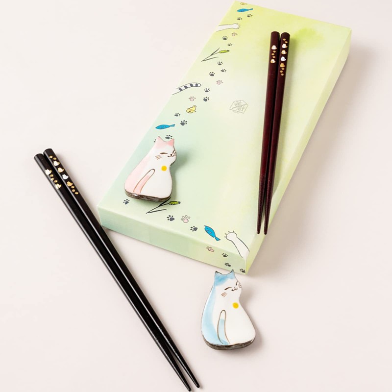 S-86130 Dishwasher Safe Couple Chopsticks, Natural Wood, Pair Set, 9.1