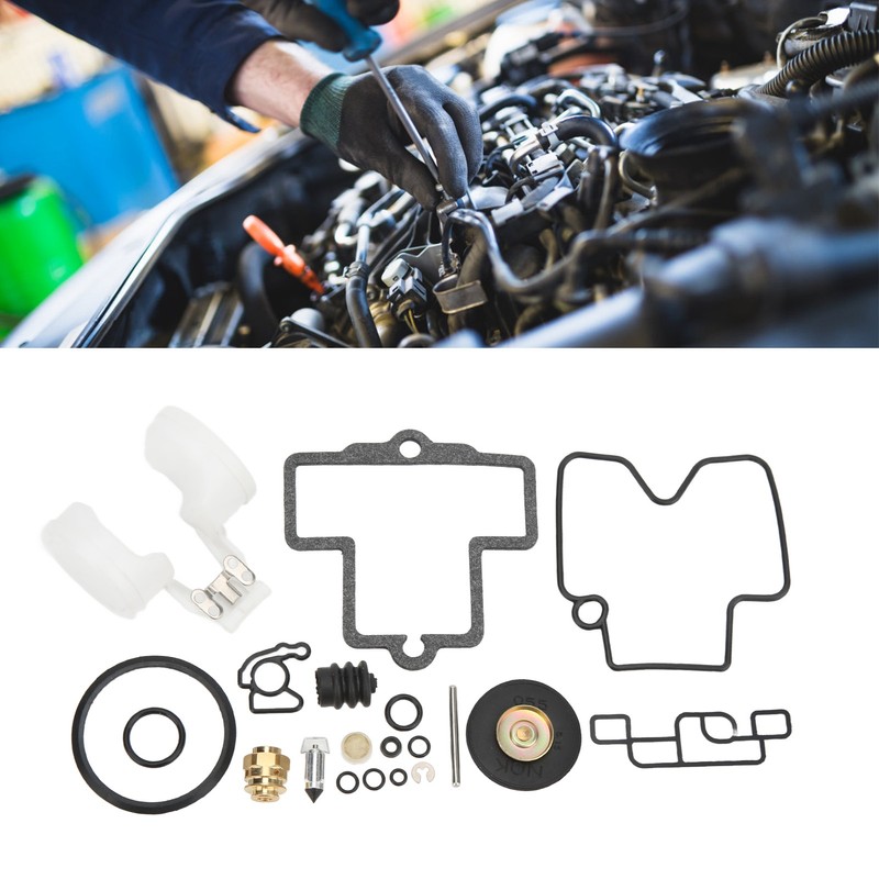 Carburetor Repair Kit Silicone for Keihin FCR Slant Body 28