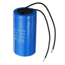 PATIKIL CD60 Run Capacitor, 300uF 250VAC 2 Wires 50/60Hz Motor Starting Capacitor for Air Compressor Motor Starts Running