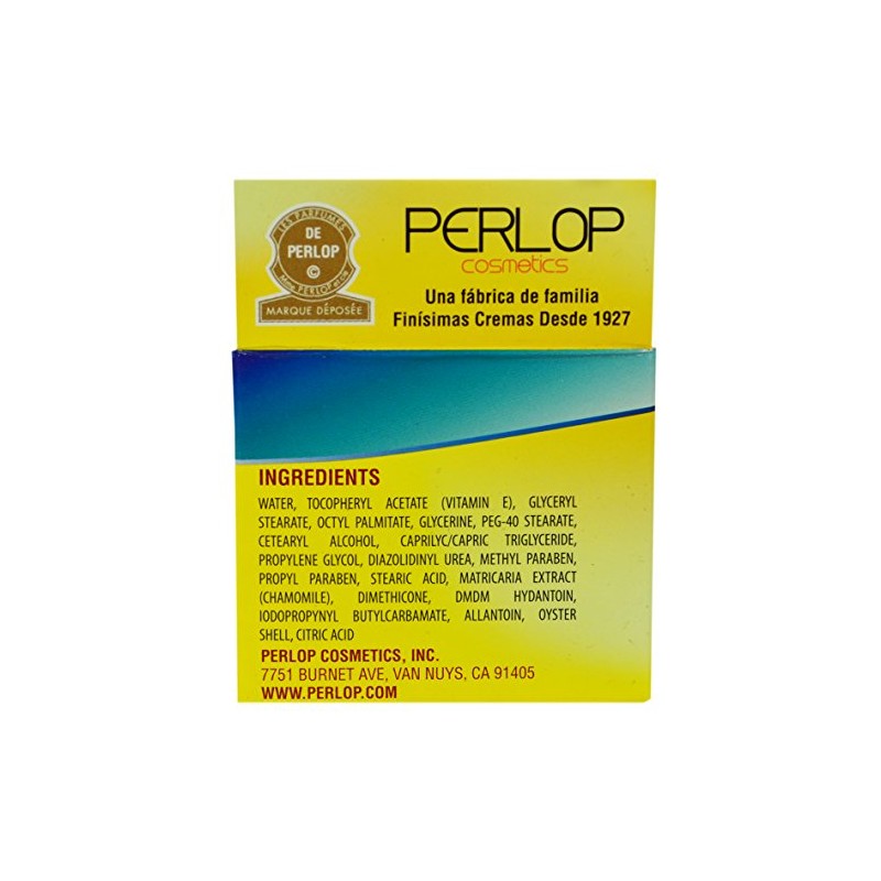 Concha Nacar de Perlop Chamomile Vitamin E Cream 2oz