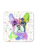 Coaster French Bulldog Frenchie Dog Pet Animals Coasters Watercolour Art