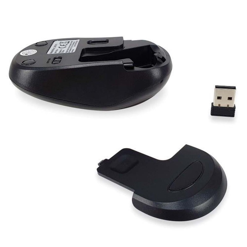 Equip 245113 Wireless Optical Mouse Mini Red