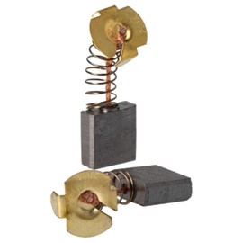 vhbw 2 x Carbon Brush 7 x 18 x 16 mm Replacement for Makita CB-203, 191953-5, CB-203A for Power Tool + Spring