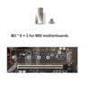 M.2 PCIe NVMe Mounting Screws Kit for ASUS MSI Gigabyte
