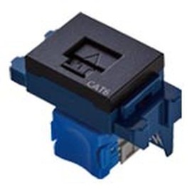 Panasonic Guttosu Series Information Modular Jack CAT6 Embedded Type Matte Black NR3170MB
