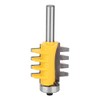 8mm Shank Tongue and Groove Router Drill Rail, Reversible Finger