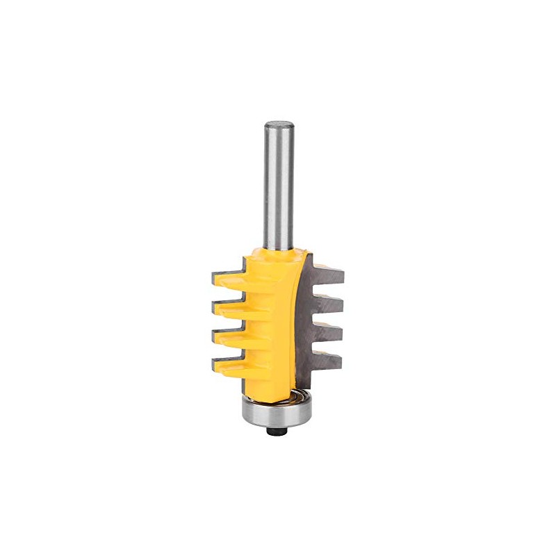 8mm Shank Tongue and Groove Router Drill Rail, Reversible Finger