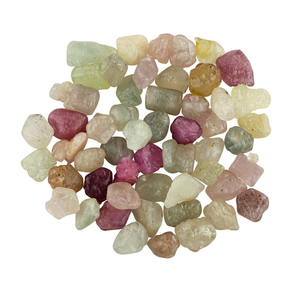 CRYSTALIS 250 carats Natural Multi Sapphire Loose Gemstone Wholesale Bulk