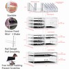Cq acrylic Clear Makeup Storage Organizer Drawers Skin Care Large