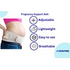 MaternaBelt FlexaMed Adjustable Pregnancy and Back Brace 6 Inch -