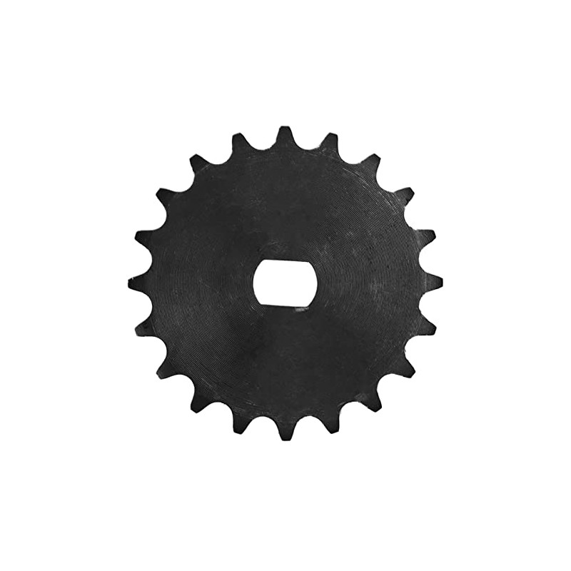 420 20-Tooth Sprocket, Highly Reliable Carbon Steel Chain Motor, 11-Tooth