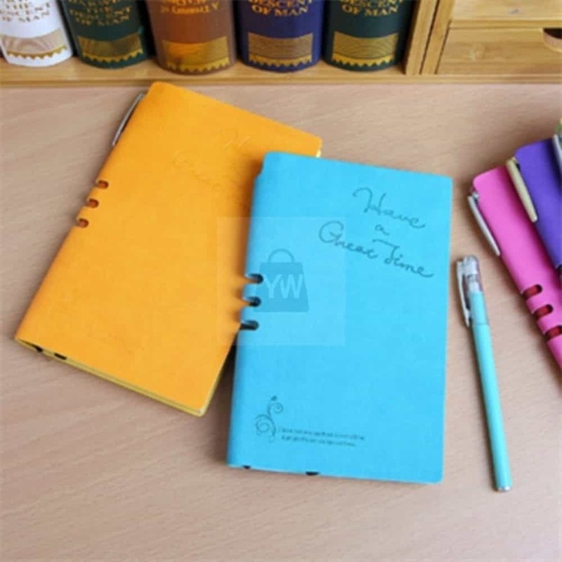 Stationery and Office Supply Notebook Diary Planner Pen Mini Set