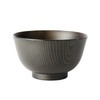 Aizu Nuri Asahi Koyo Washed Bowl Wafi Whole Wood Dark