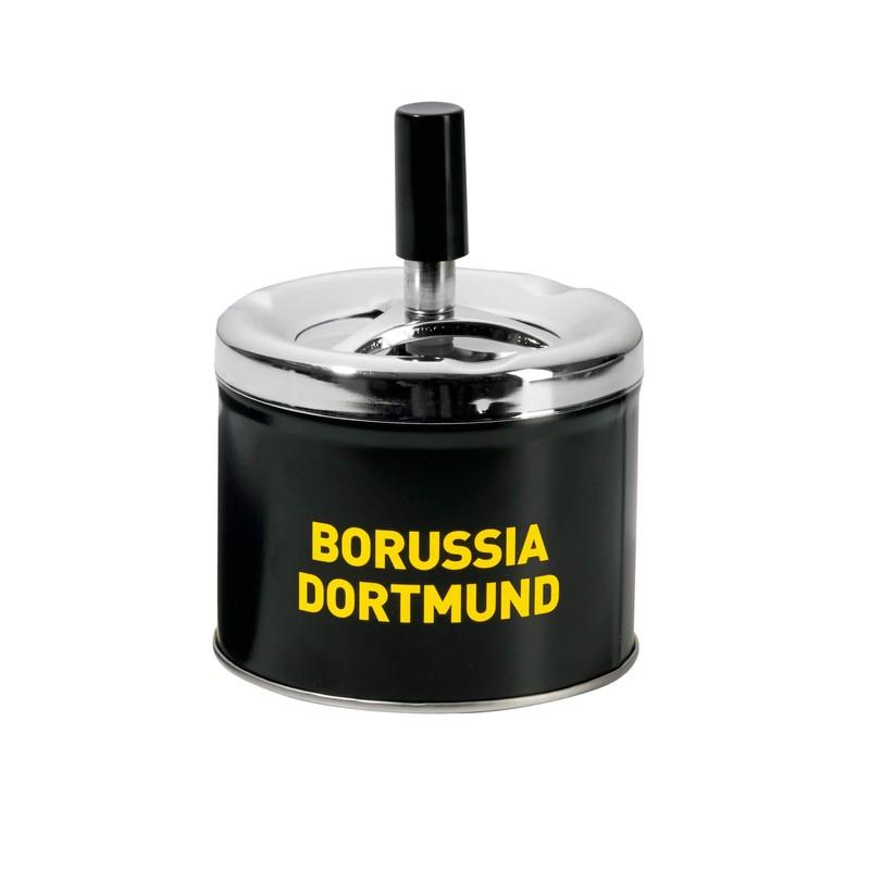 Borussia Dortmund BVB Ashtray with Lid, One Size