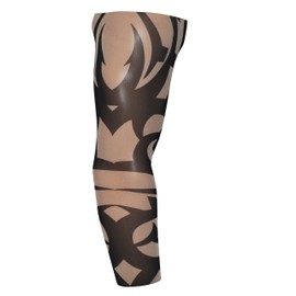 Fake Tattoo Adults Arm Sleeve Tribal Curl Design (T31)