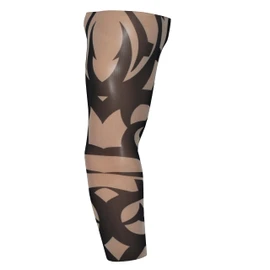 Fake Tattoo Adults Arm Sleeve Tribal Curl Design (T31)