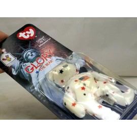 Ty GLORY The Bear 1998 McDonald's Ty Beanie Baby  1999 OakBrook - NEW