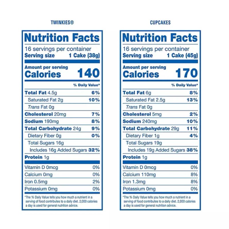 Hostess Twinkies & Cupcakes Variety Pack Snack Cakes, 32-64 pk.