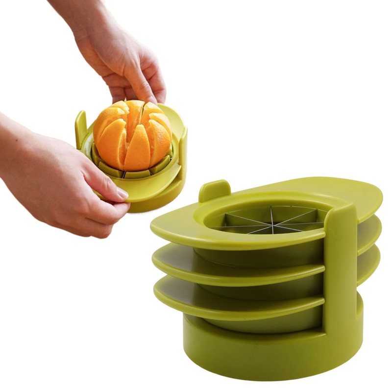 GUDEKIKL 4 In 1 Fruit Cutters Slicer, Stainless Steel Fruit
