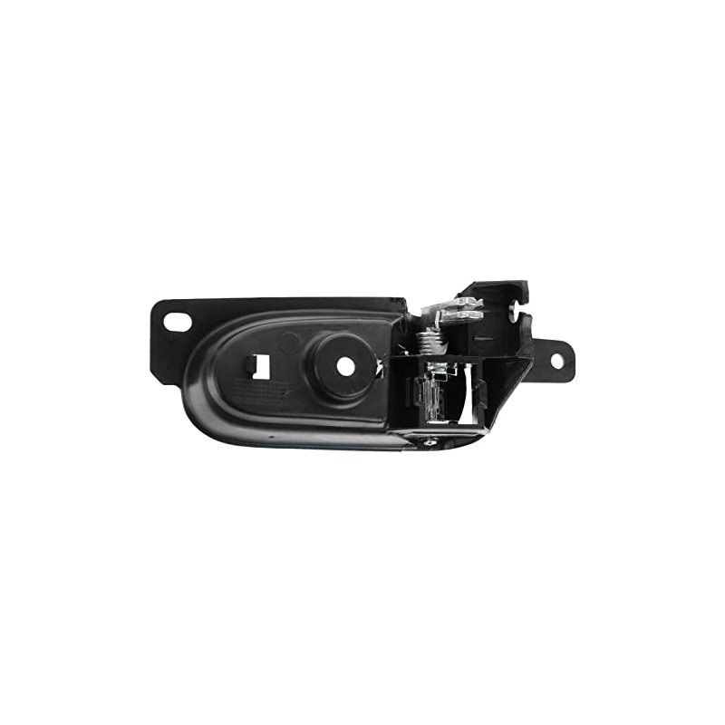 TRQ Rear Left Interior Door Handle Chrome & Black Drivers