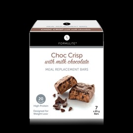 Formulite Meal Replacement 65g x 7 Bars Box – Choc Crisp Flavour