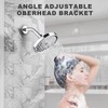 ALEASHA High Pressure Rain Shower Head, 6 Inch 1.8GPM Fixed