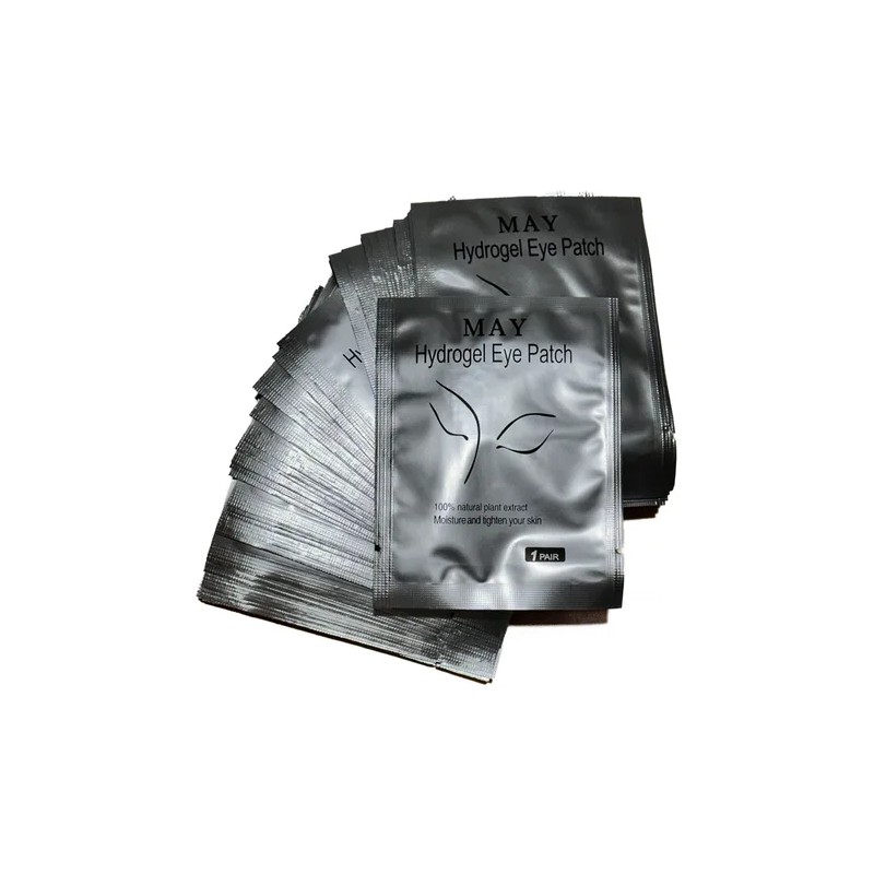 100 Pares-parches De Hidrogel May-con Aloe Y Vitamina C
