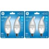 GE Daylight LED Refresh Candelabra Base Bulbs 60W EQ 6.5W