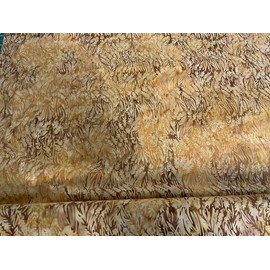 Island Batik Fabric Wheat Brown