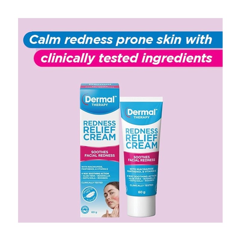 Dermal Therapy Redness Relief Cream 60g