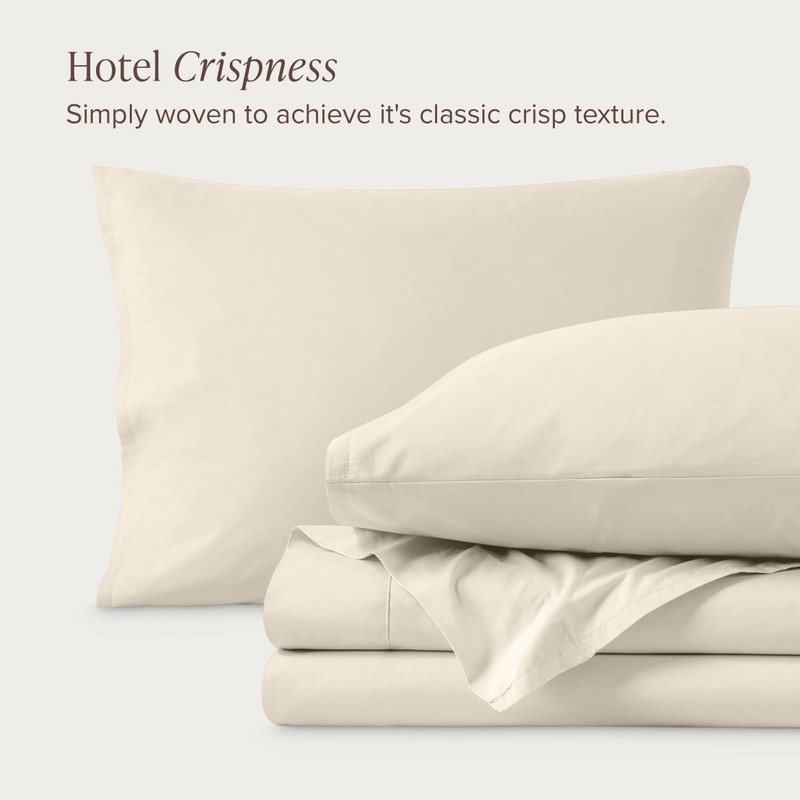 Bare Home 100% Organic Cotton Split Head Flex King Sheet