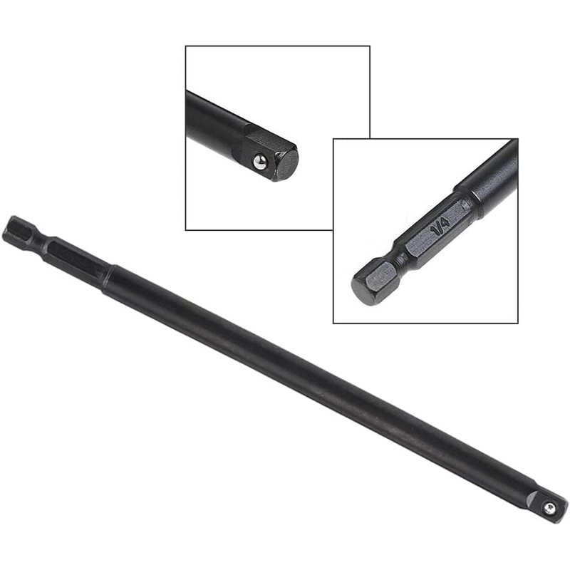 Eyech 3 Pcs Impact Grade Socket Adapter Set 5.9" long,