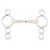Happy Mouth Pessoa 3-Ring Jointed Mouth Gag Bit Size: 5"
